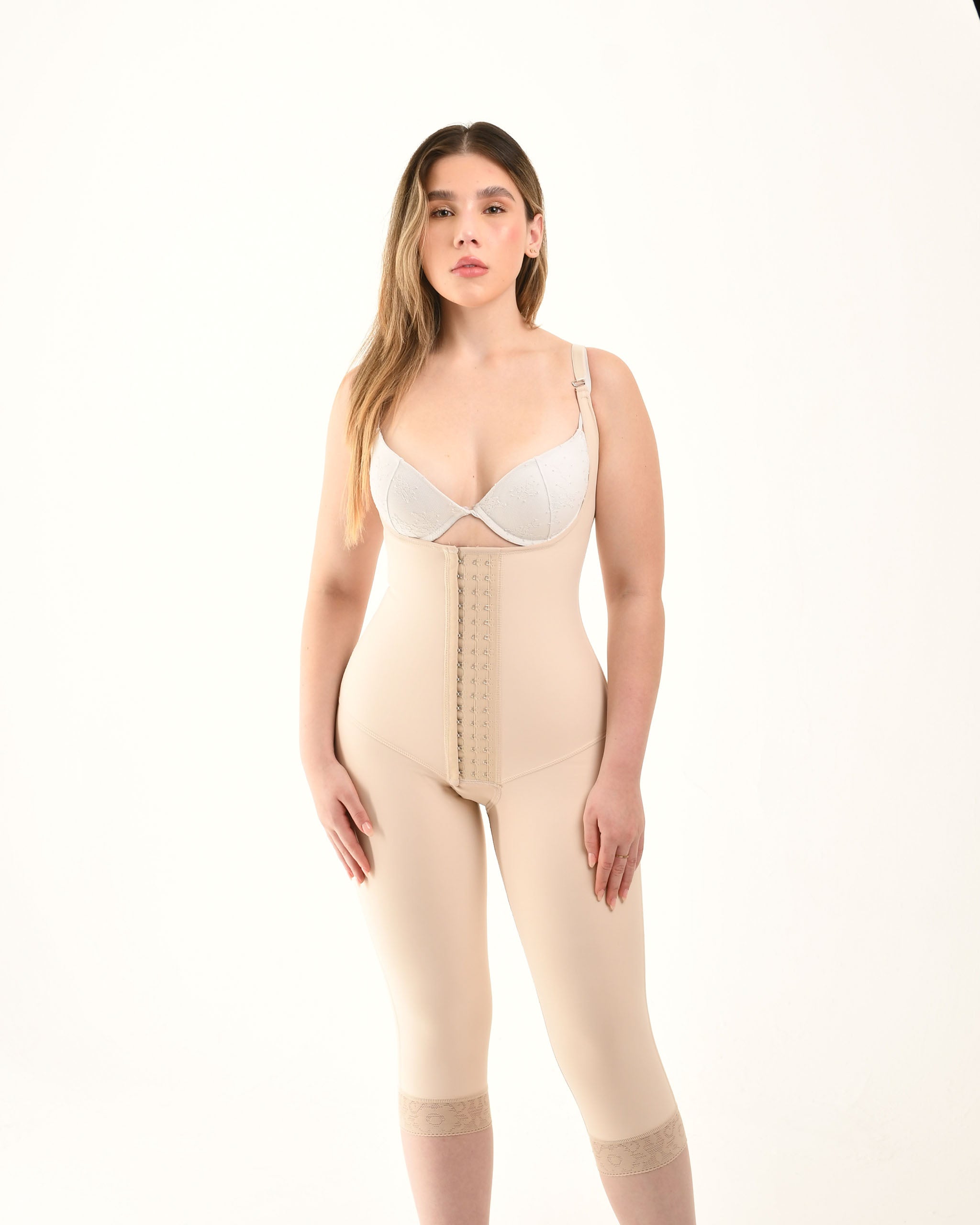 Faja debajo de rodilla · tirantes finos